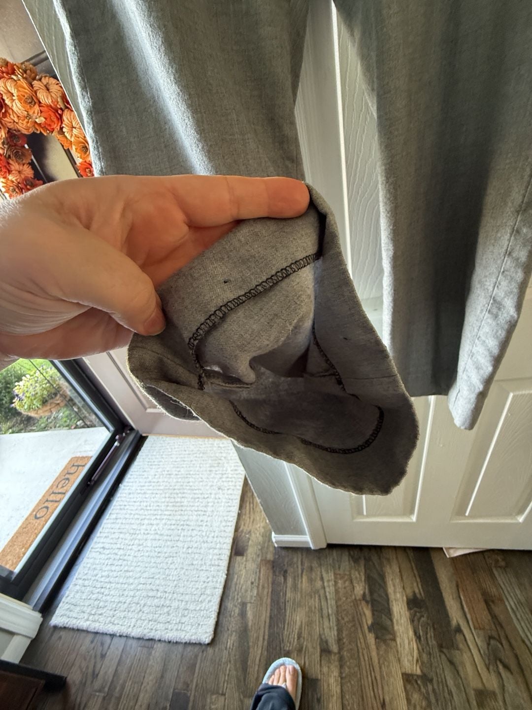 Banana Republic Gray Wool Dress Pants 7
