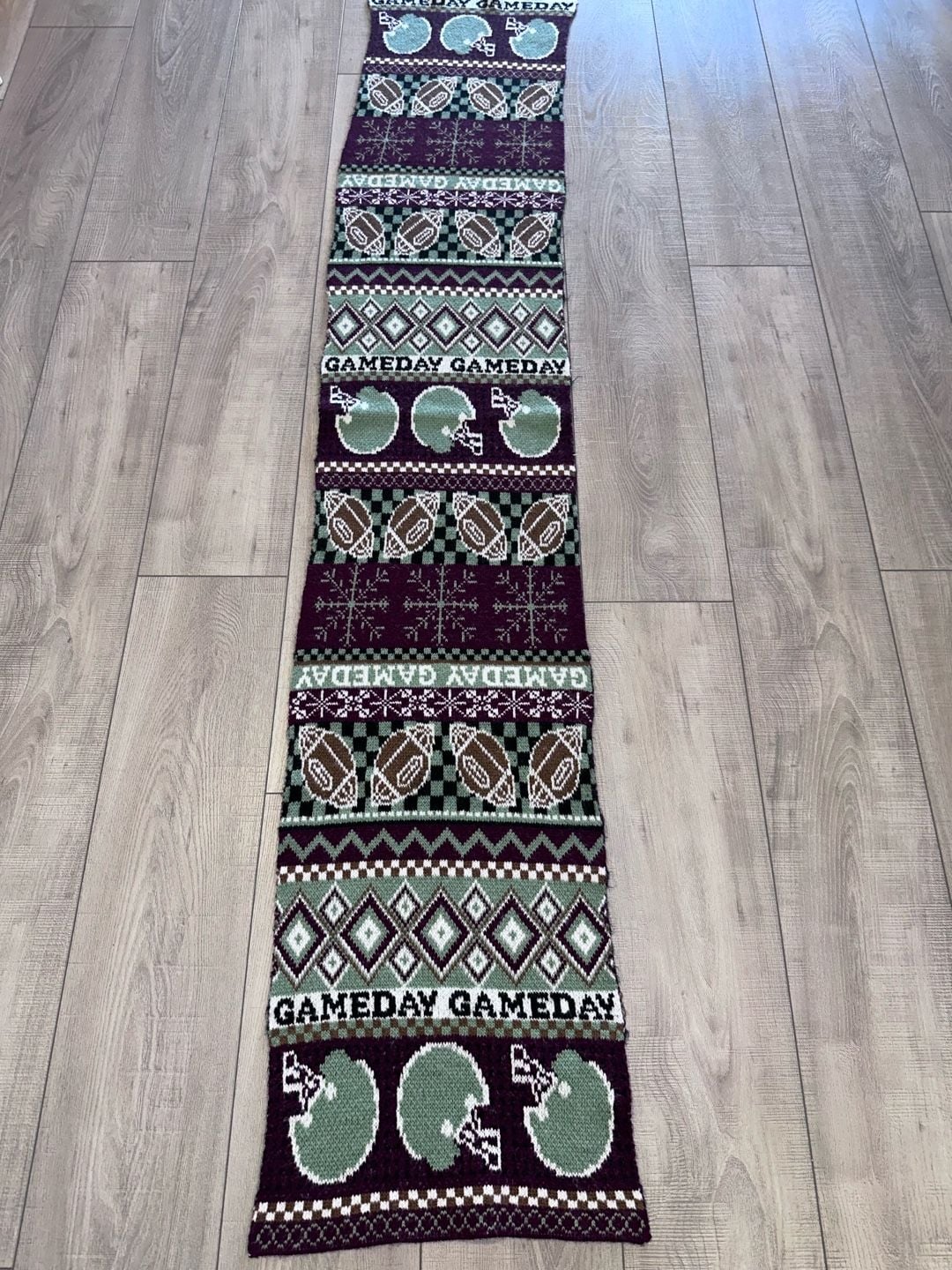 Anthro Daily Practice Game Day Scarf 1