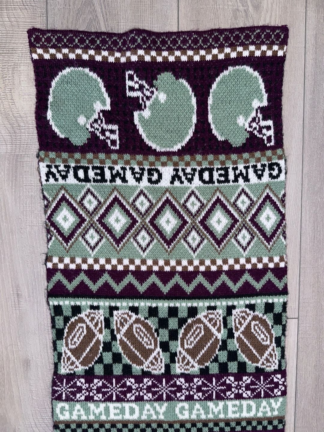 Anthro Daily Practice Game Day Scarf 3