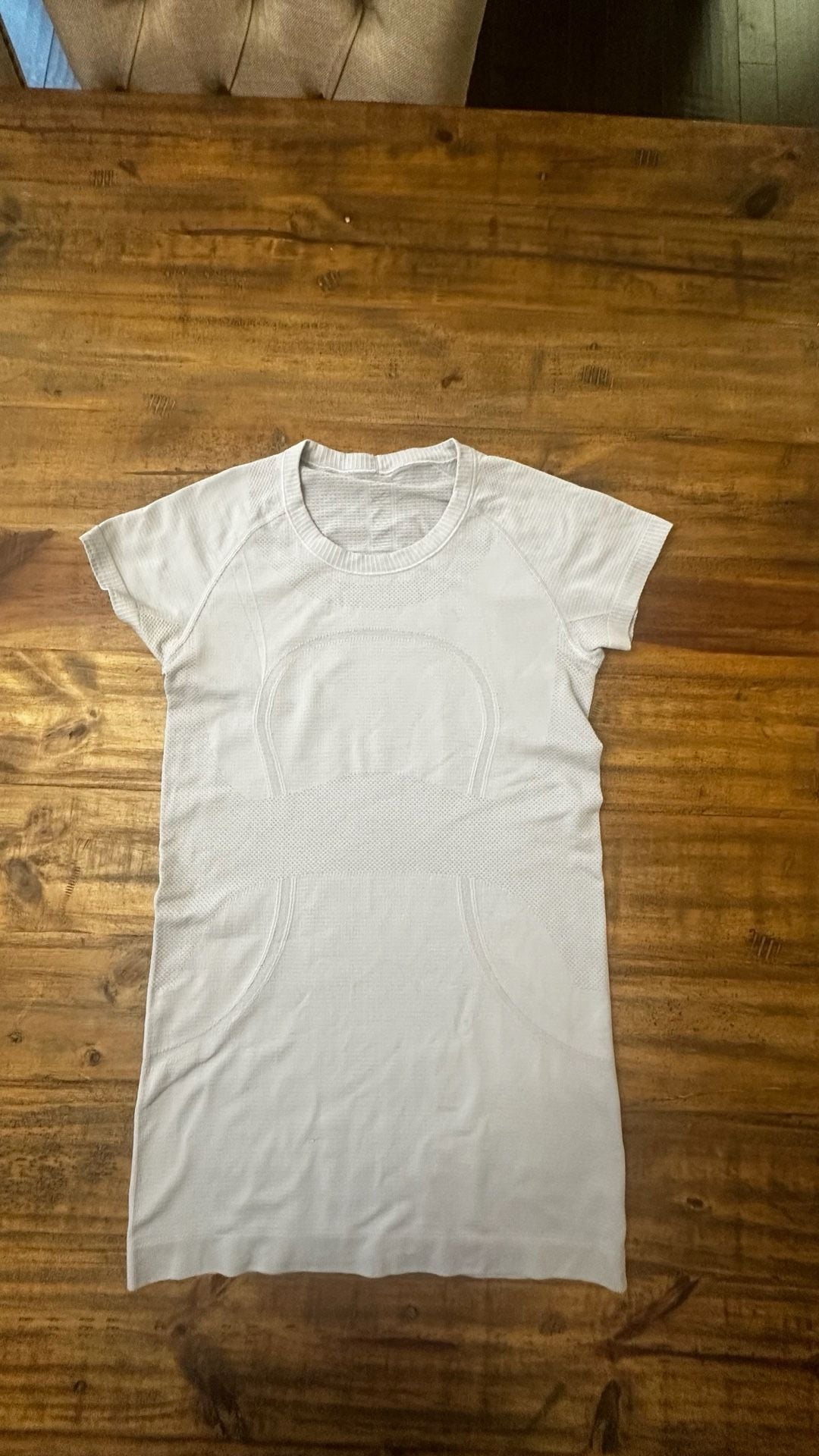 Lululemon Swiftly Tech Short Sleeve Shirt Light Gray 2