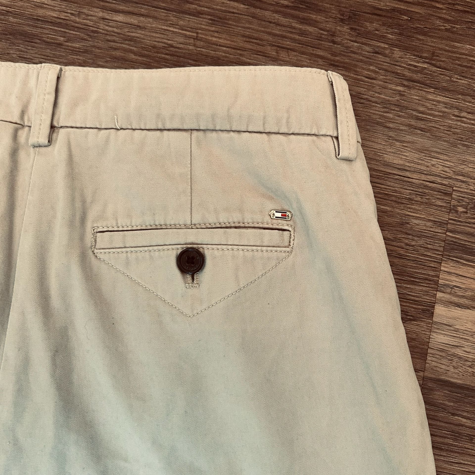 Tommy Hilfiger Chino Pants Size 6 Beige Cotton 9