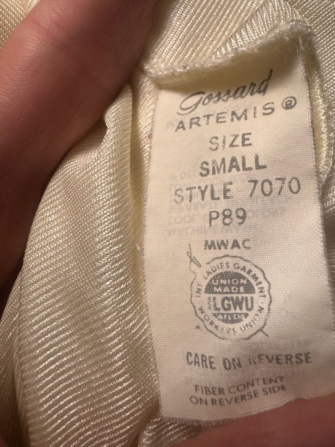 Vintage Gossard Artemis Robe — Old Hollywood Glamour — Sz Small 5