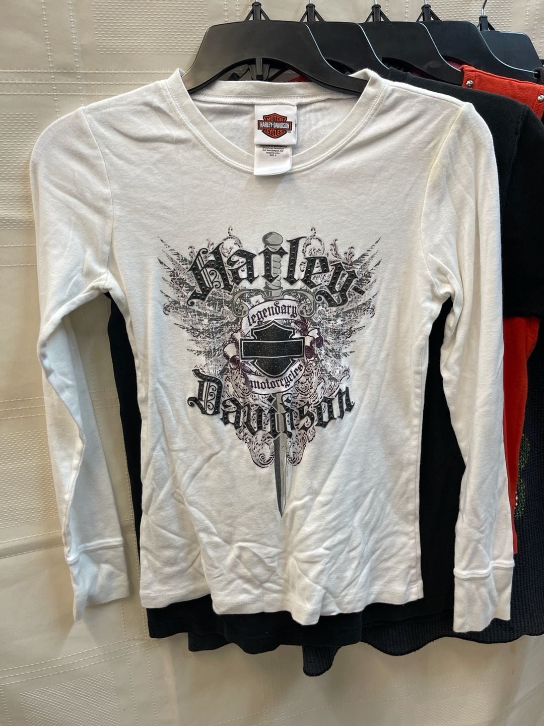14pc Small 4-6 Vintage Harley Davidson Bundle Long Sleeve Shirts Hoodies Graphic T 2000s 13