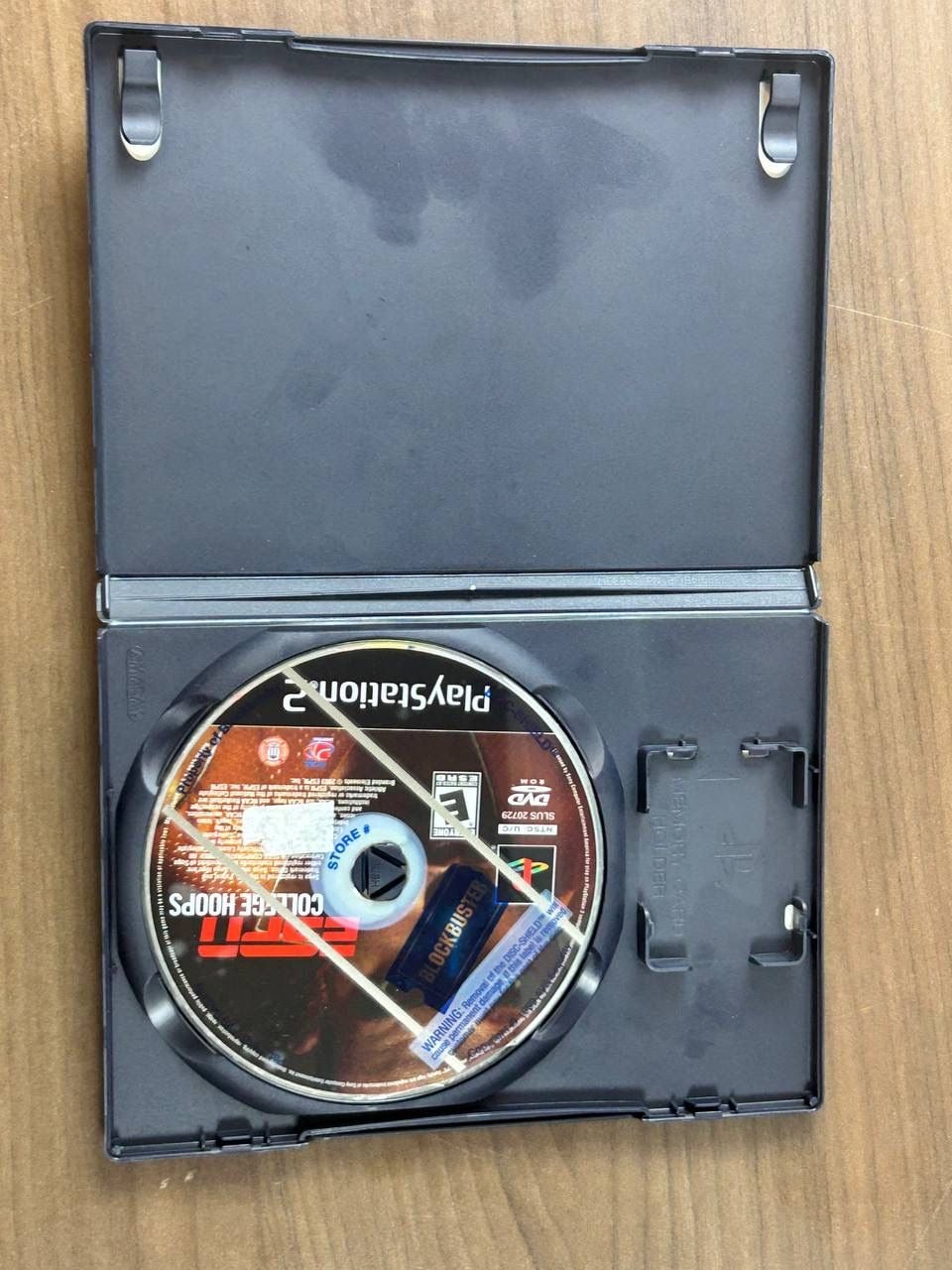 ESPN College Hoops 2K4 PS2 PlayStation 2 Game Disc & Case No Manual Ex Rental 2