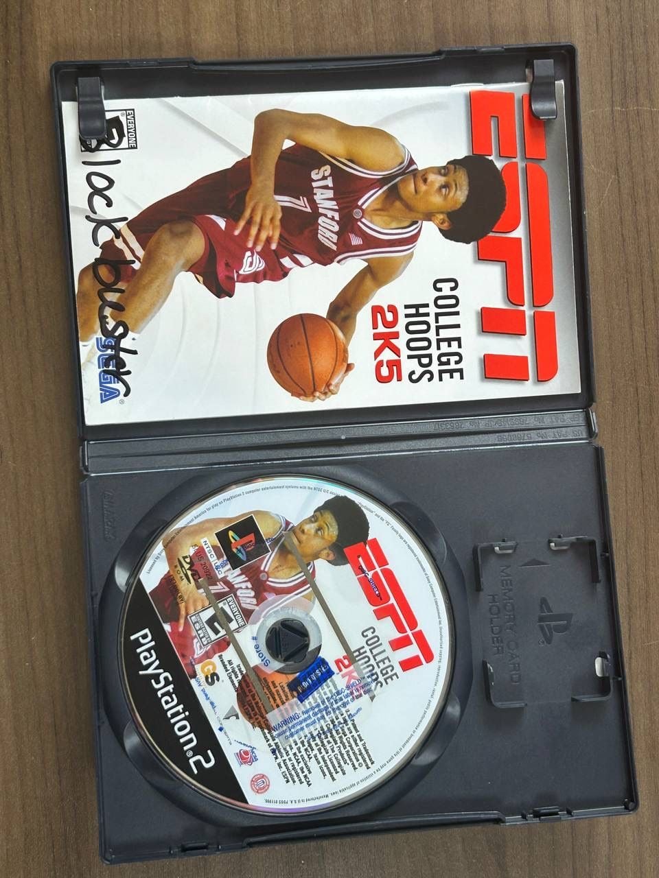 ESPN College Hoops 2K5 PS2 PlayStation 2 Game w/ Manual Case Ex-Rental 2