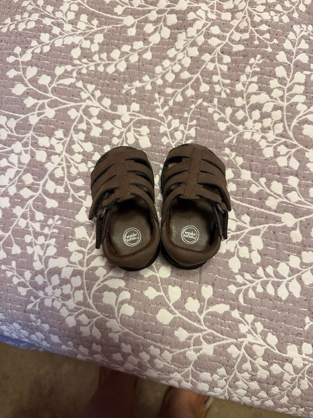 Wonder Nation Fisherman Sandals Brown 2