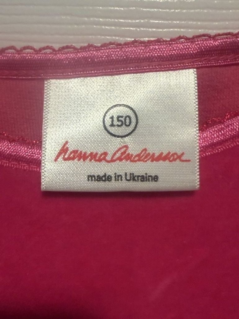 Hanna Andersson Velvet Dress Size 150 Pink Floral Long Sleeve 3