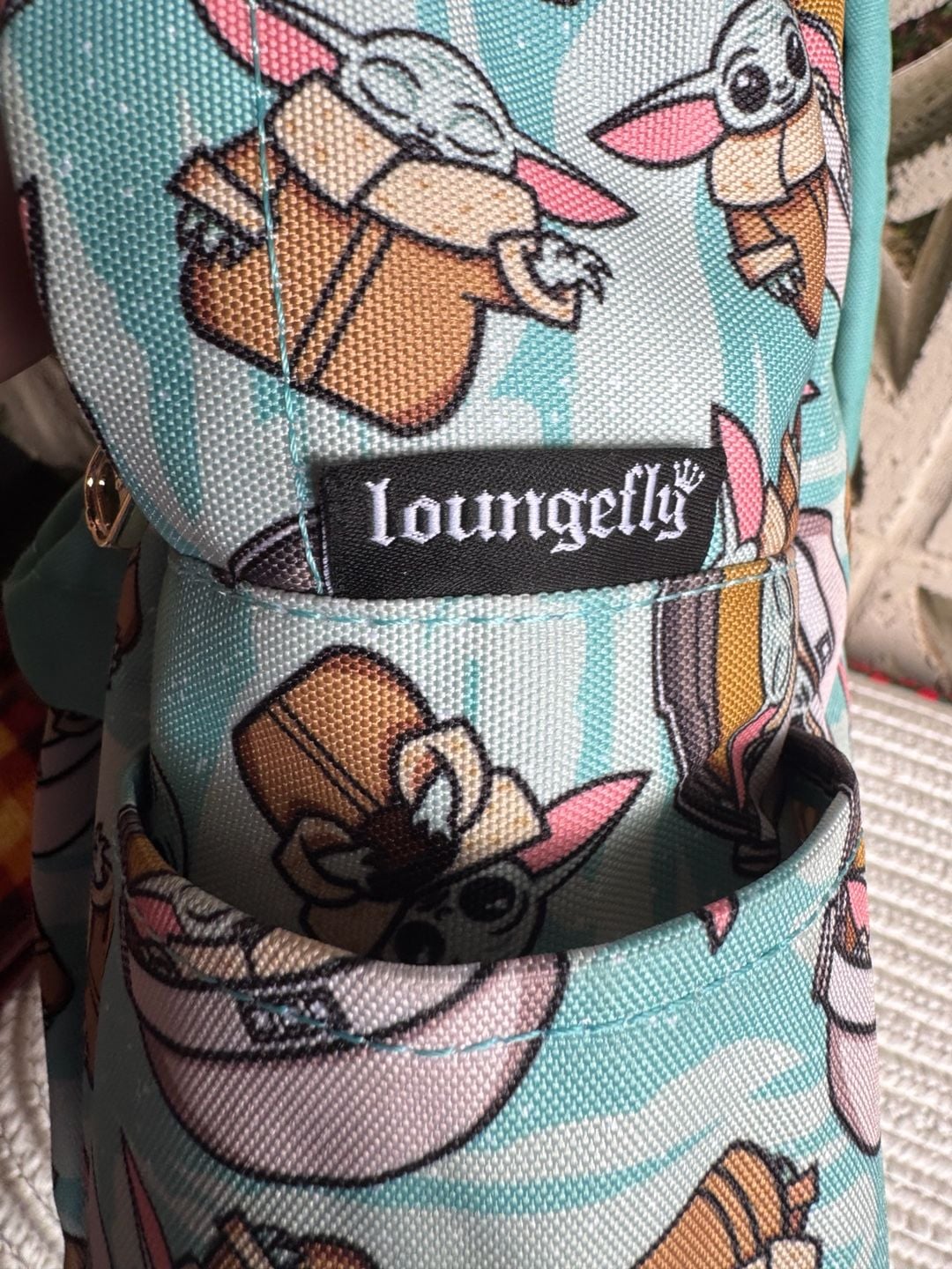 Loungefly Star Wars Grogu The Child All-Over Print Backpack 5
