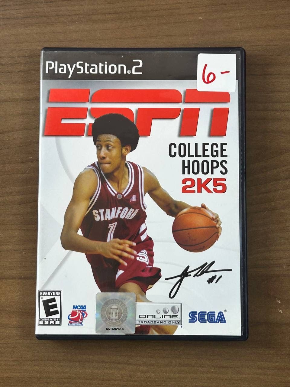 ESPN College Hoops 2K5 PS2 PlayStation 2 Game w/ Manual Case Ex-Rental 1