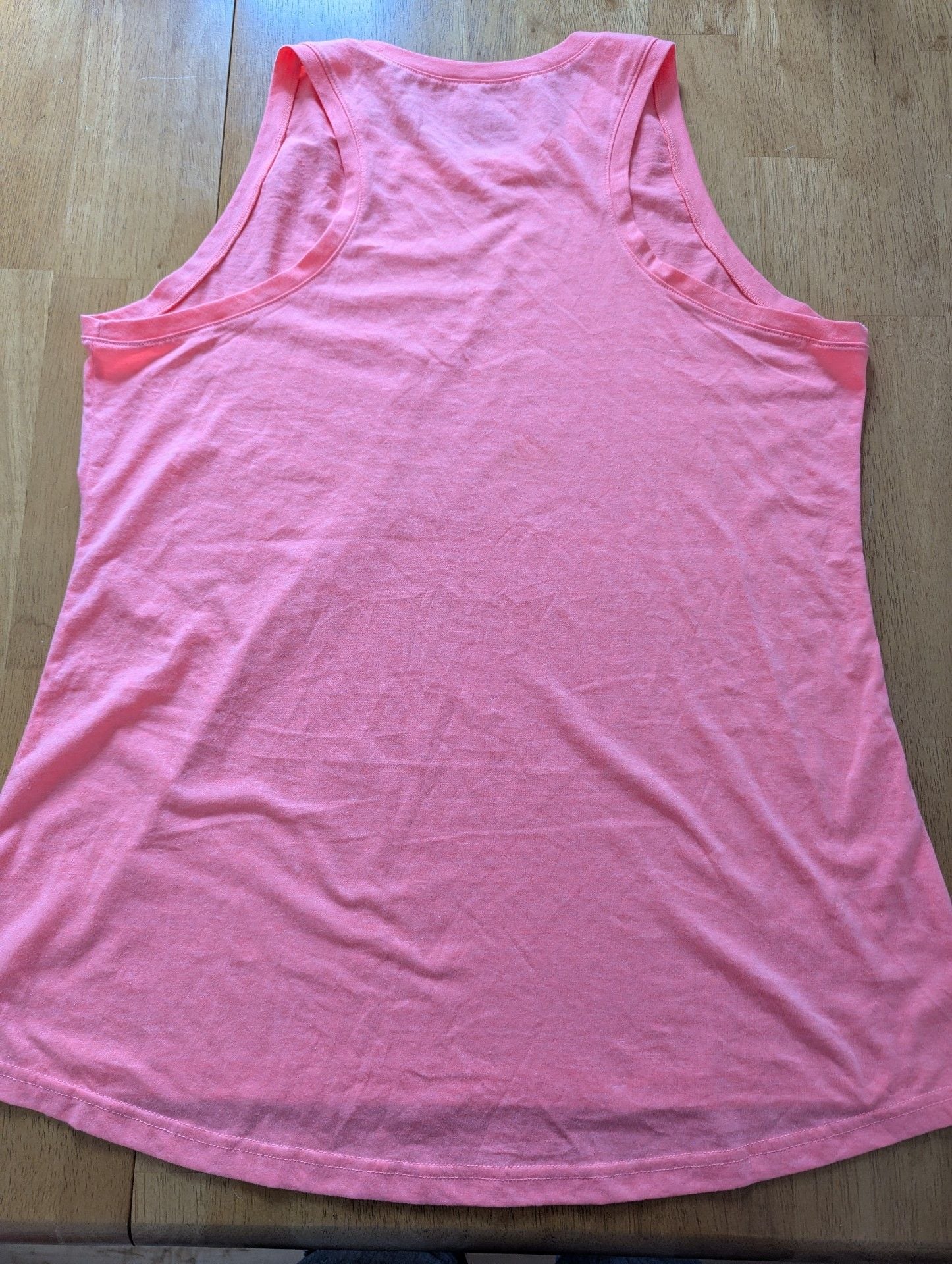 Reebok Tank Top Size XL Pink Athletic Workout Shirt 3