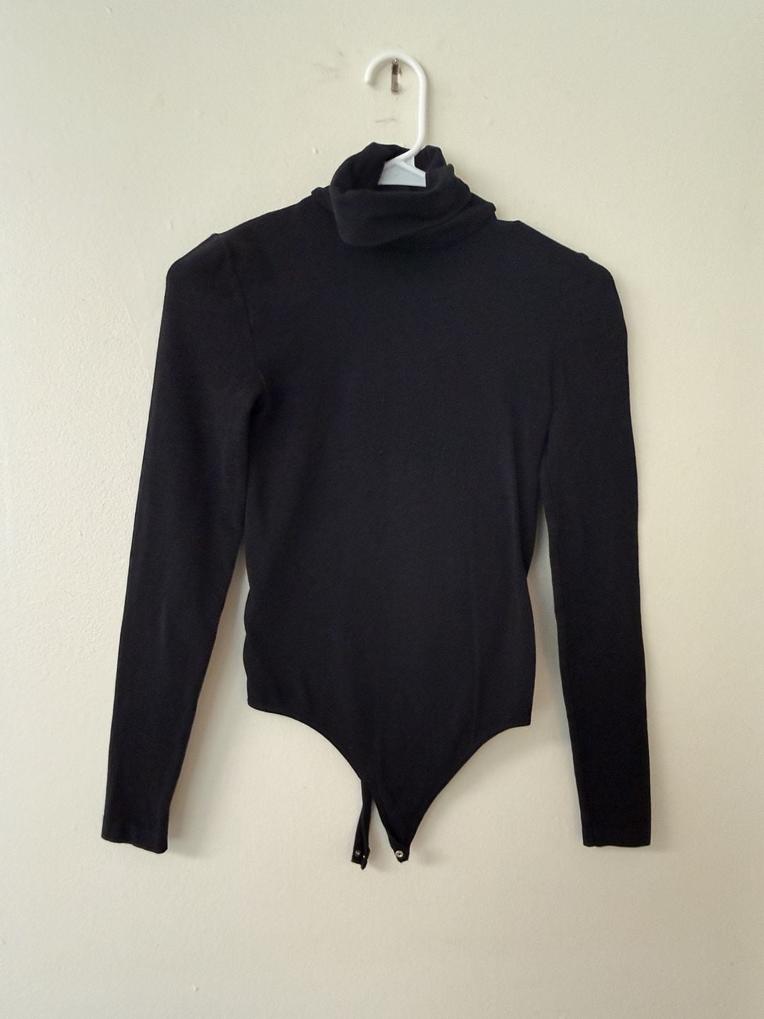 Wolford Turtleneck Bodysuit Size S Black Long Sleeve 2