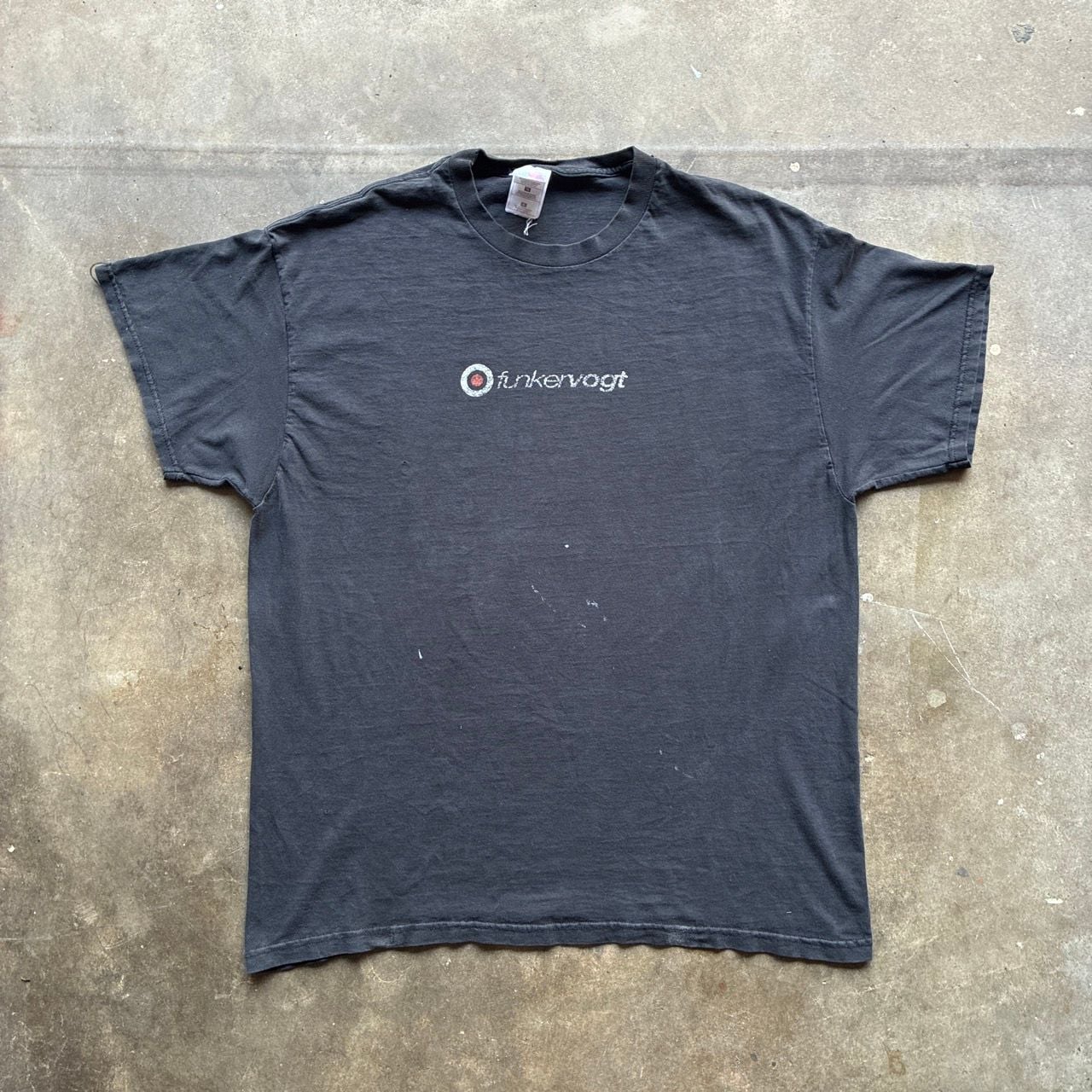 Vintage 1990’s FunkerVogt T-Shirt Size XL Black Graphic Band Tee 2