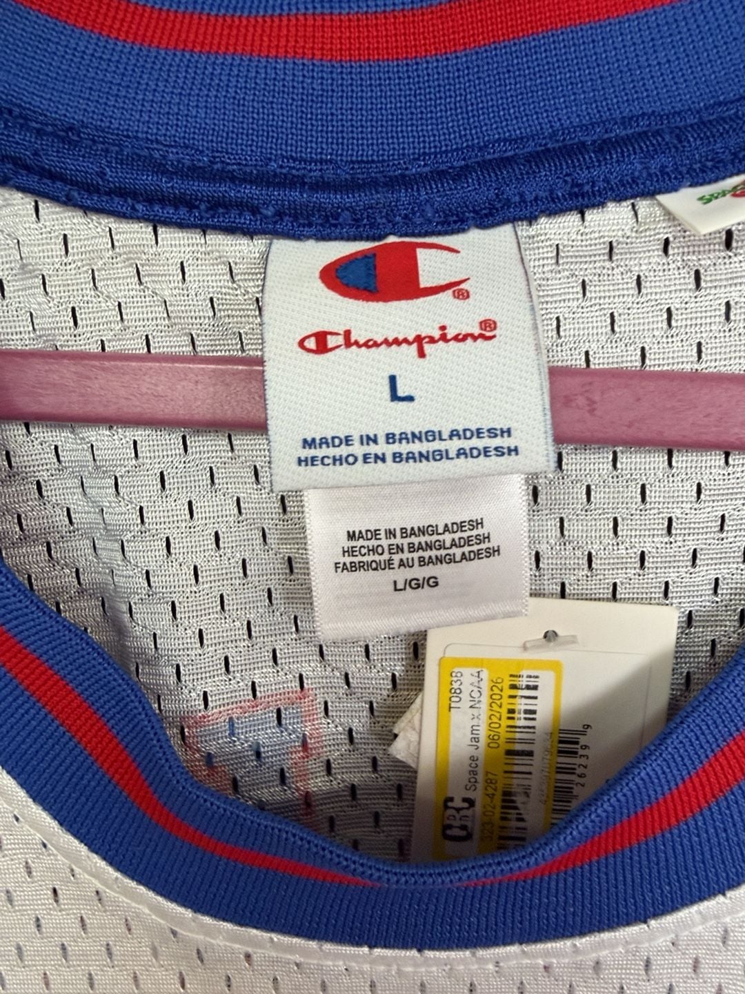 Champion Tune Squad Lola 10 Jersey Size L G89 3