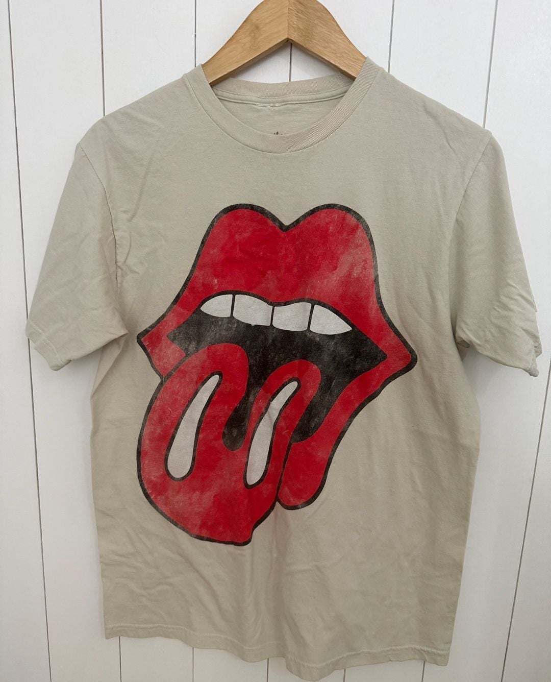 The Rolling Stones Graphic T-Shirt Beige 2