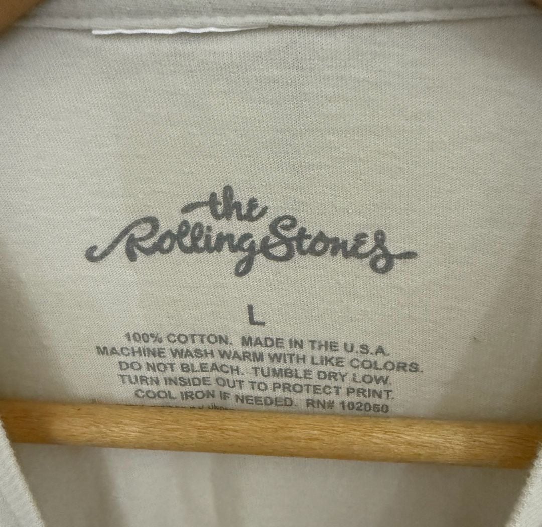 The Rolling Stones Graphic T-Shirt Beige 3