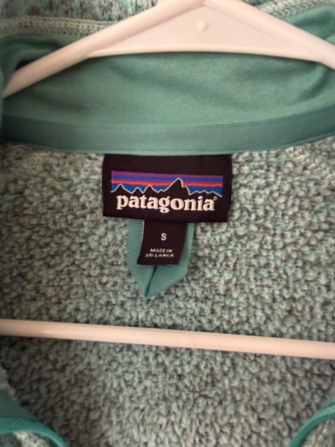Patagonia Better Sweater Fleece Jacket Size S Green Full Zip 3