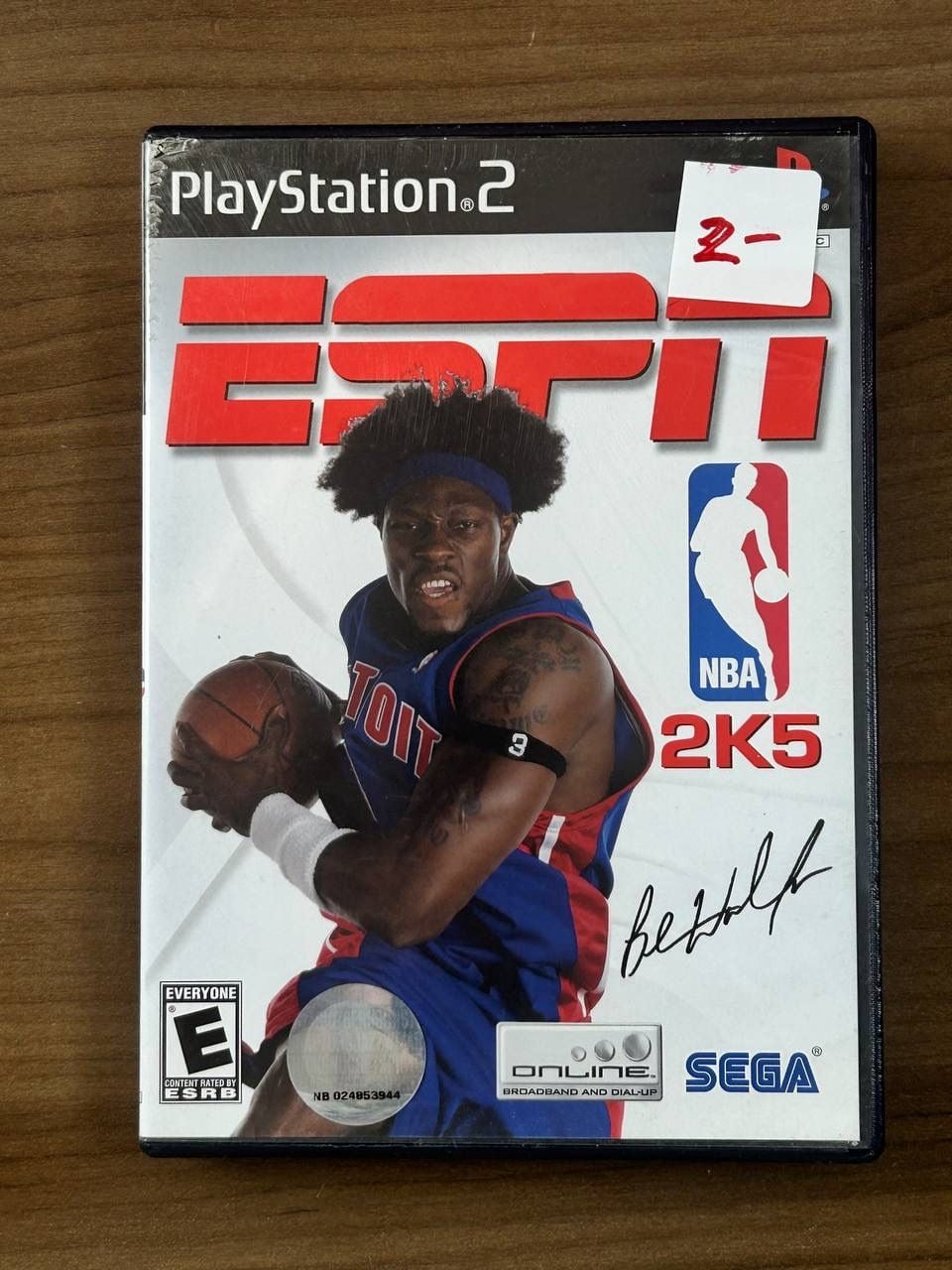 ESPN NBA 2K5 PS2 PlayStation 2 2004 Basketball Game CIB w/ Manual & Case 1