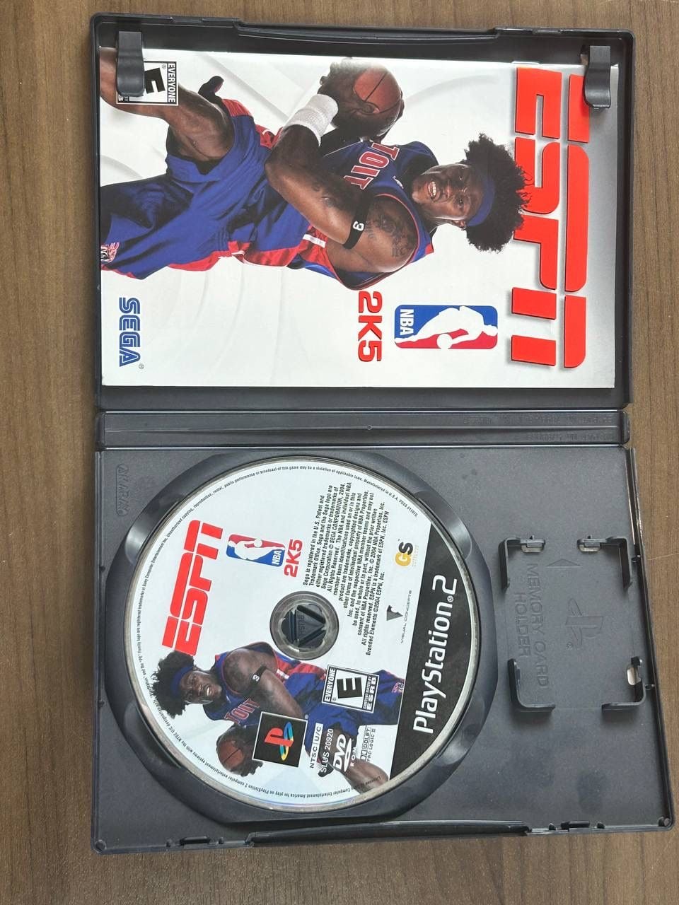 ESPN NBA 2K5 PS2 PlayStation 2 2004 Basketball Game CIB w/ Manual & Case 2