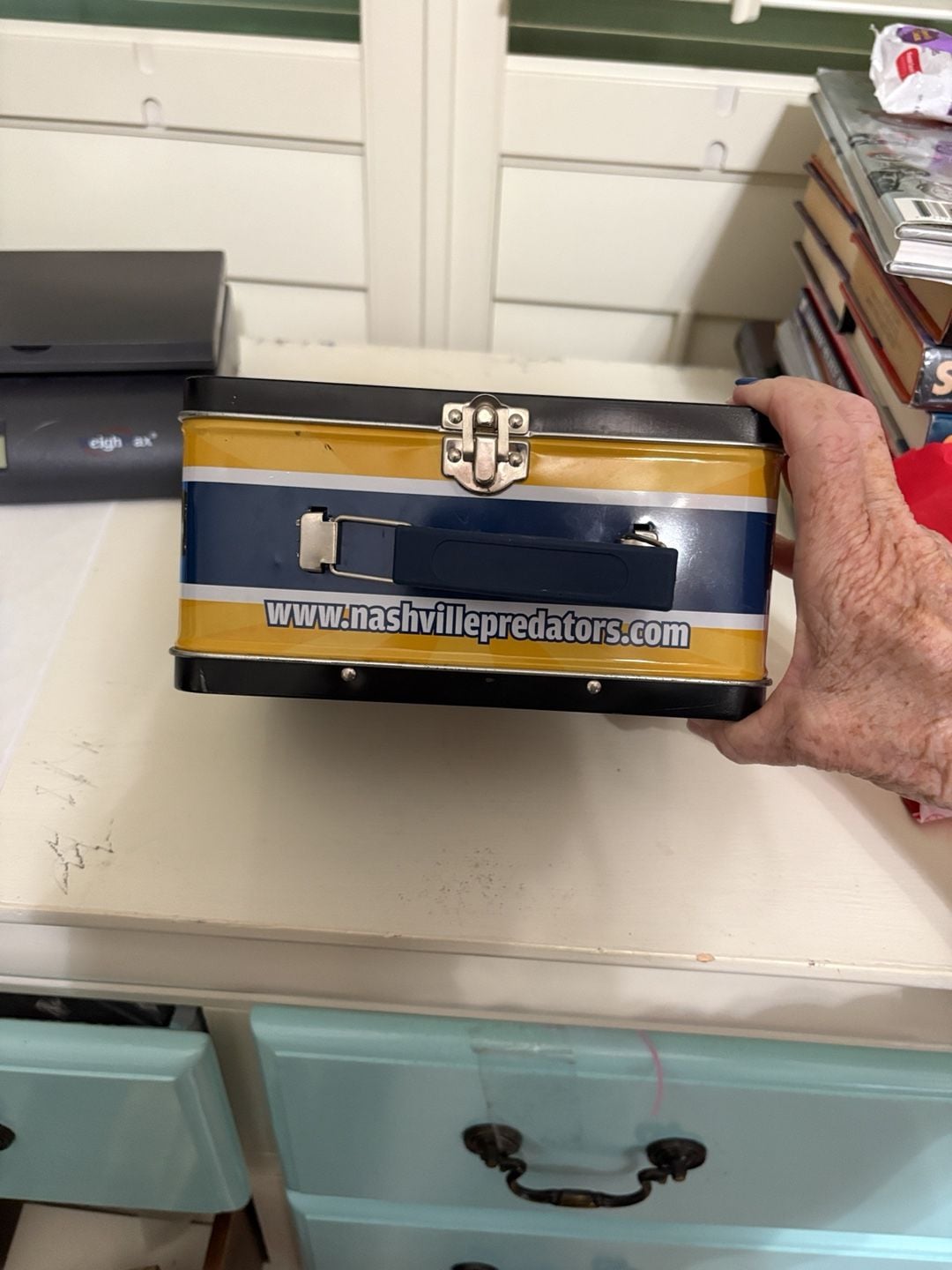 Nashville Predators NHL Metal Tin Lunch Box 2