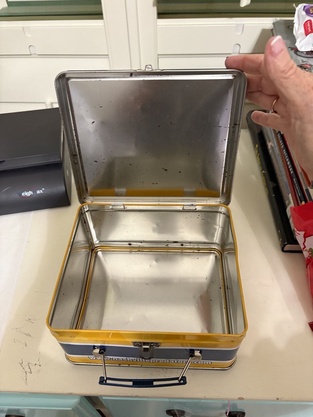 Nashville Predators NHL Metal Tin Lunch Box 3
