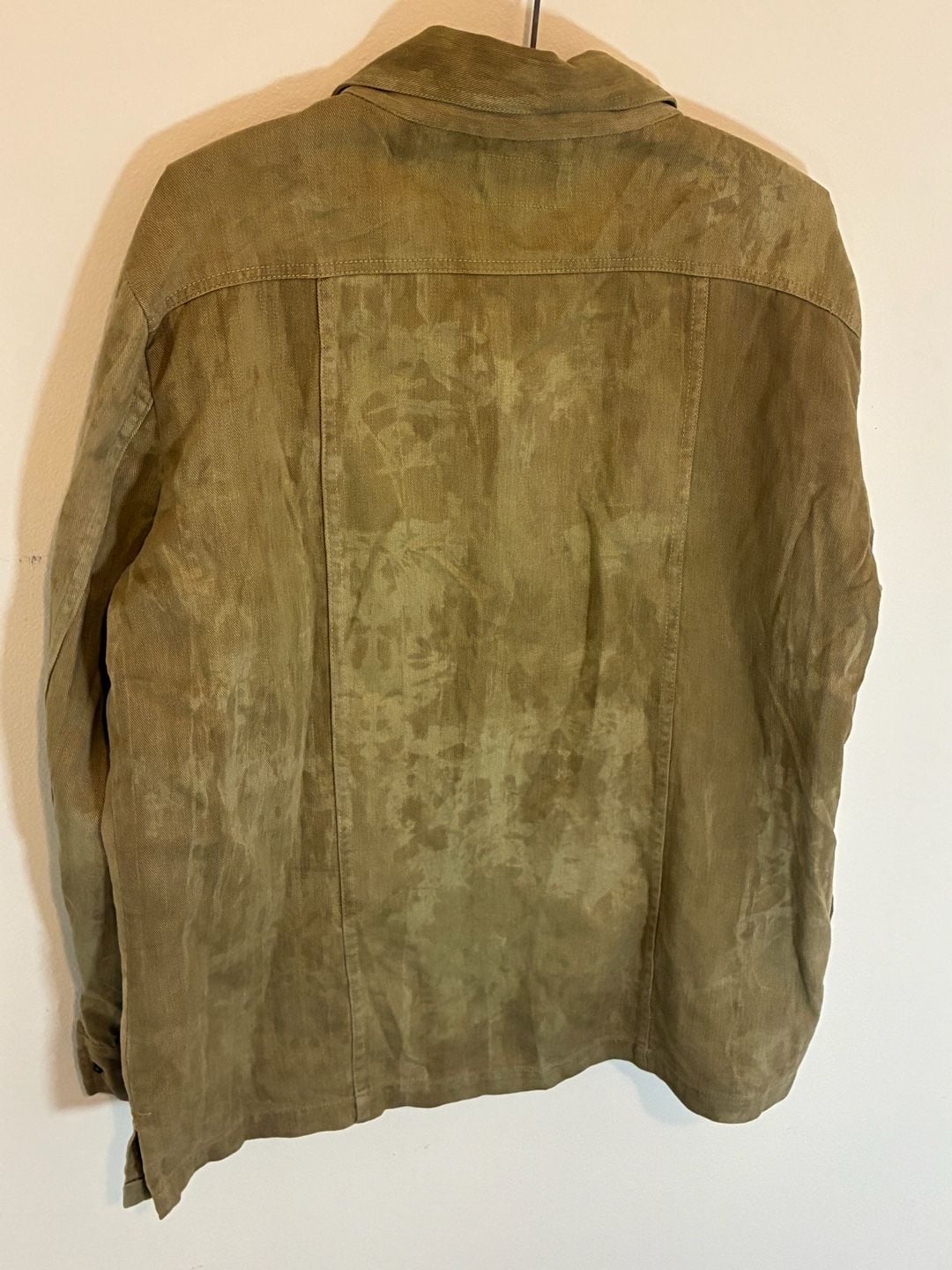 1970s FADED Montgomery Ward Put Togethers Jacket Size XL Olive Green/Tan 6