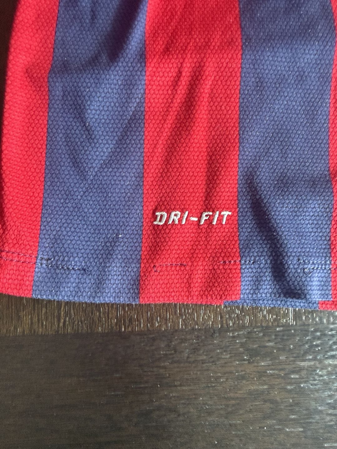 Nike FC Barcelona Qatar Airways Soccer Jersey Messi #10 5