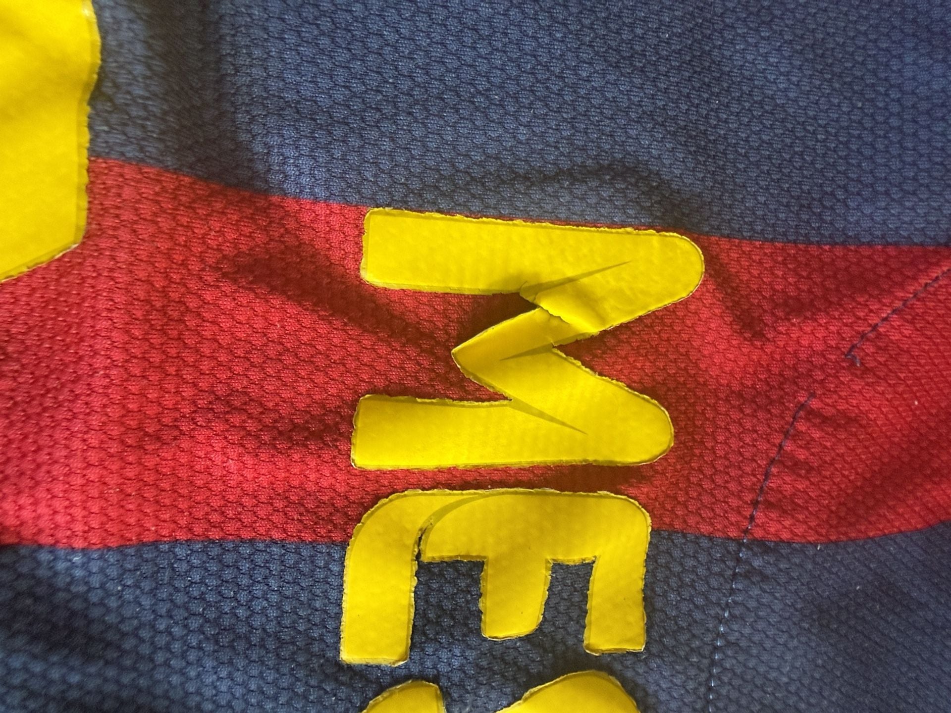 Nike FC Barcelona Qatar Airways Soccer Jersey Messi #10 13