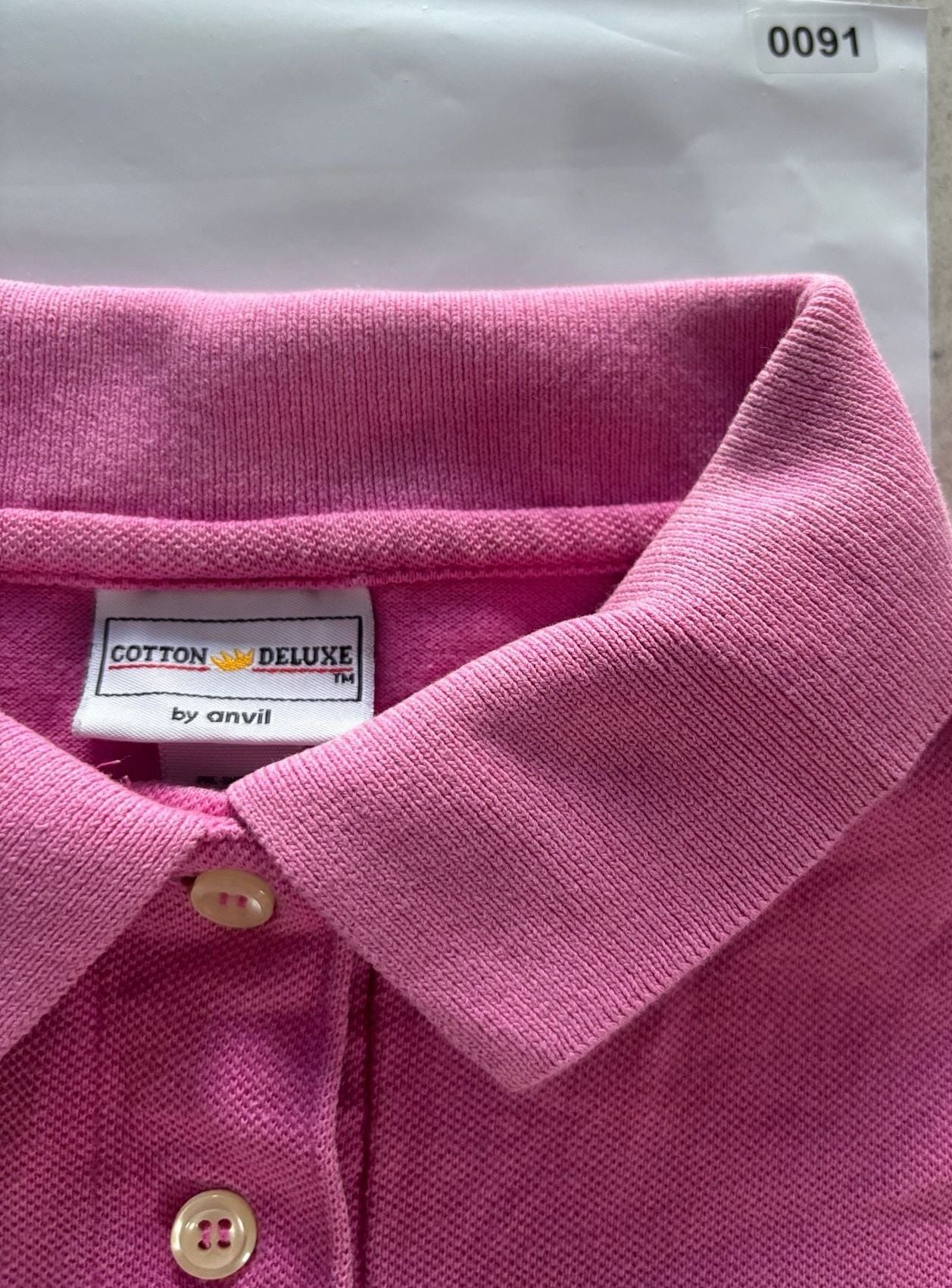 Cotton Deluxe Polo Shirt Pink Embroidered The Marbella 5