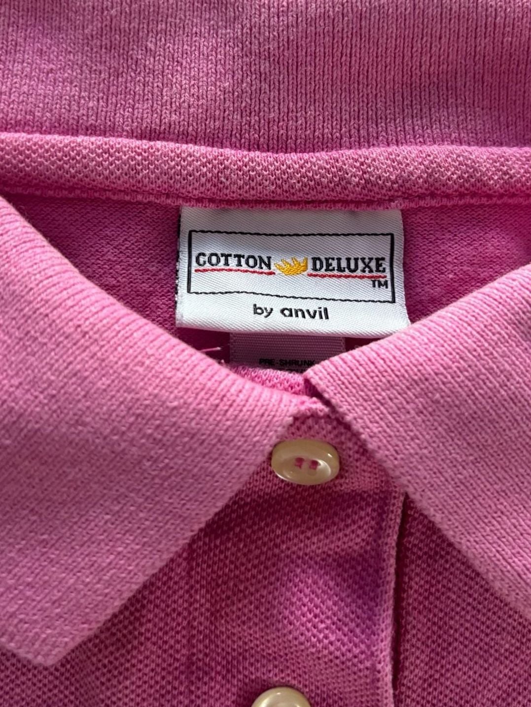 Cotton Deluxe Polo Shirt Pink Embroidered The Marbella 4