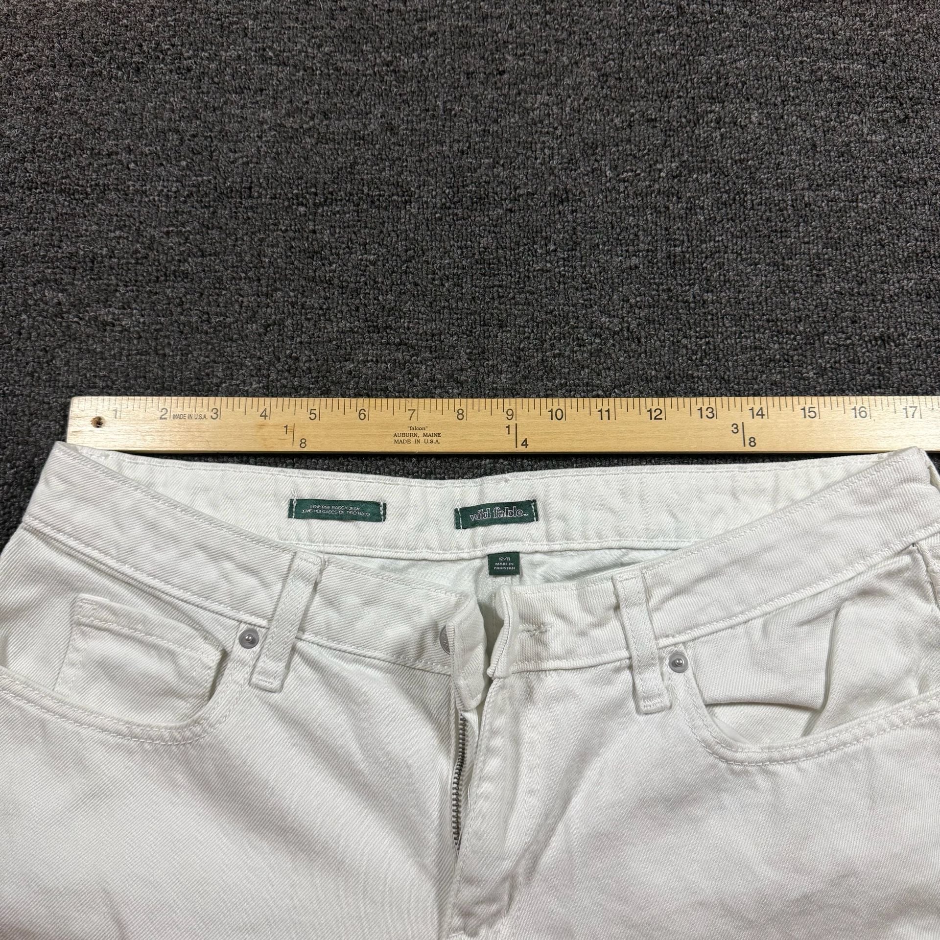 Wild Fable Low-Rise Baggy Jeans 12 6