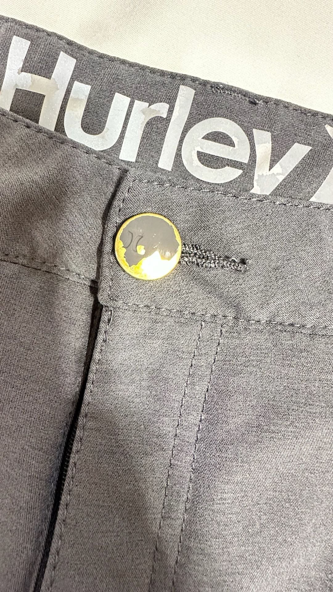 Hurley Phantom Shorts Size 32 Gray 4