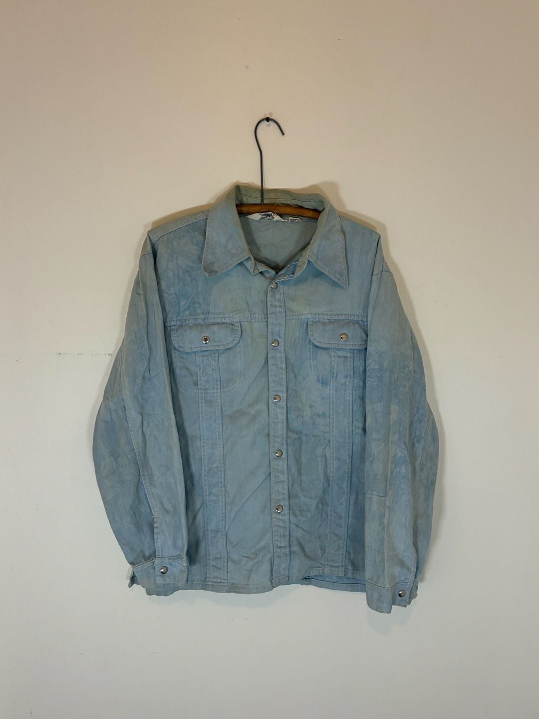 1970s Montgomery Ward Vintage Denim Shirt Jacket 2