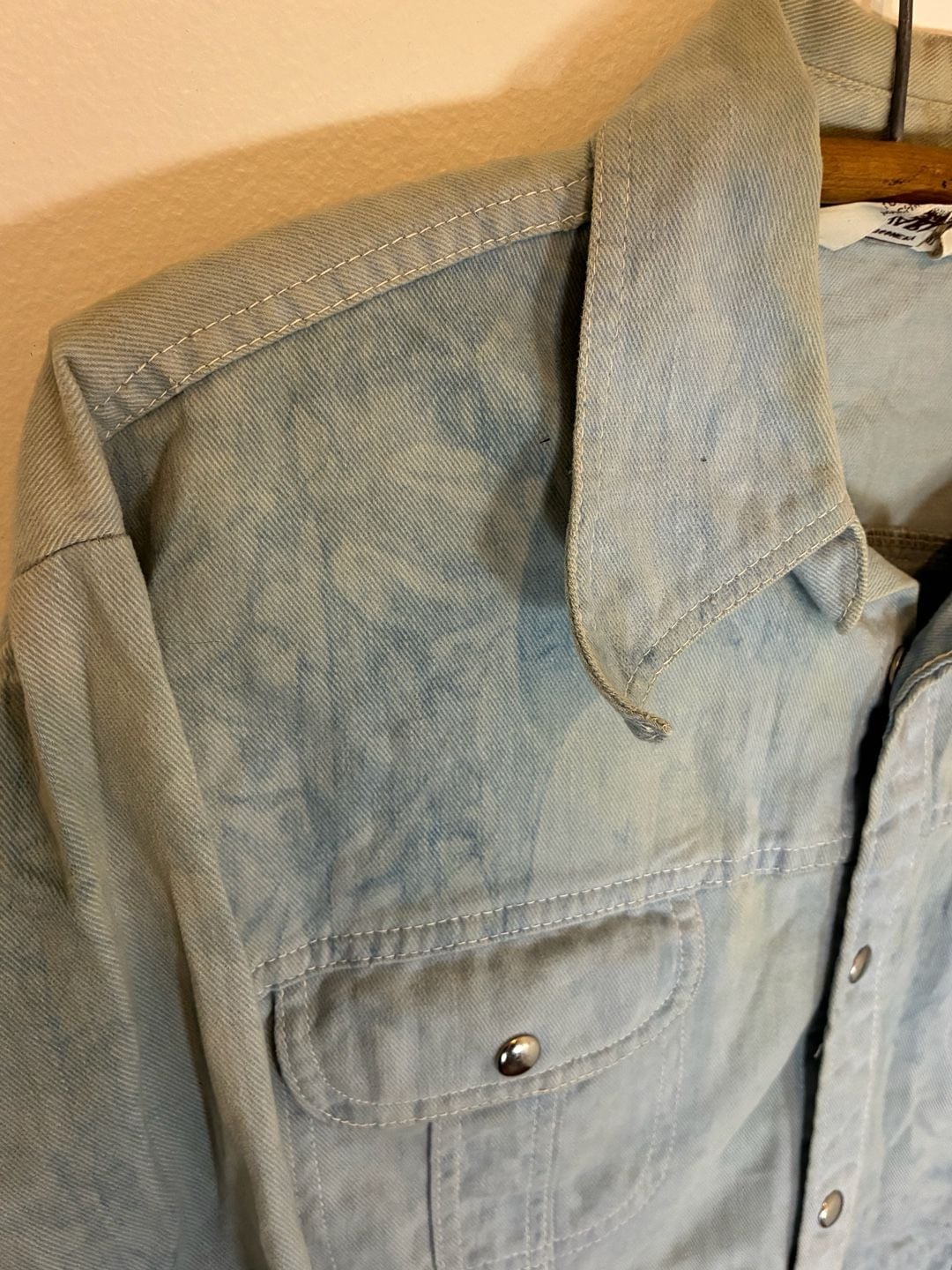 1970s Montgomery Ward Vintage Denim Shirt Jacket 4
