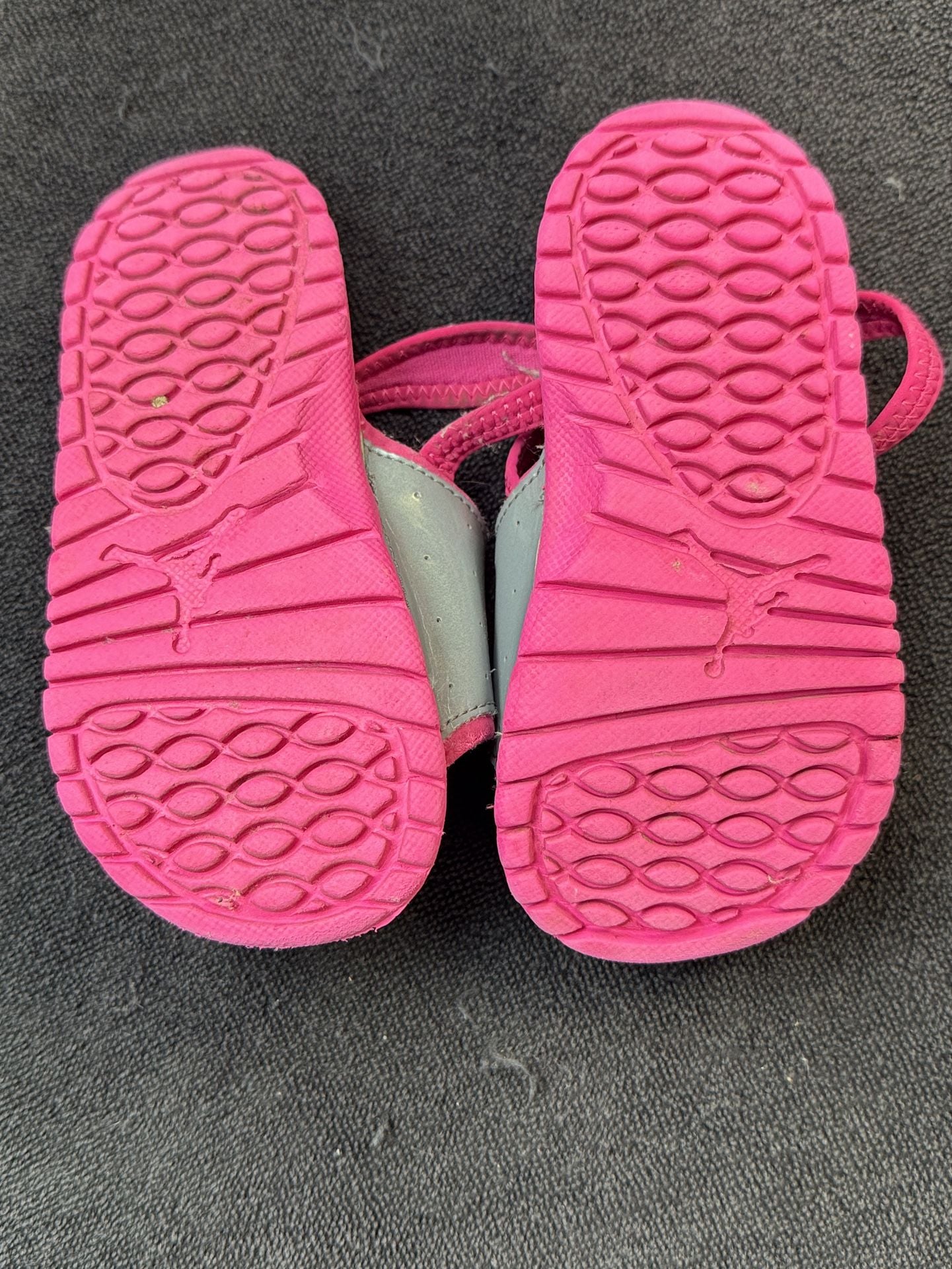 Jordan Hydro 2 Retro TD Size 9C Pink Grey Sandals 4