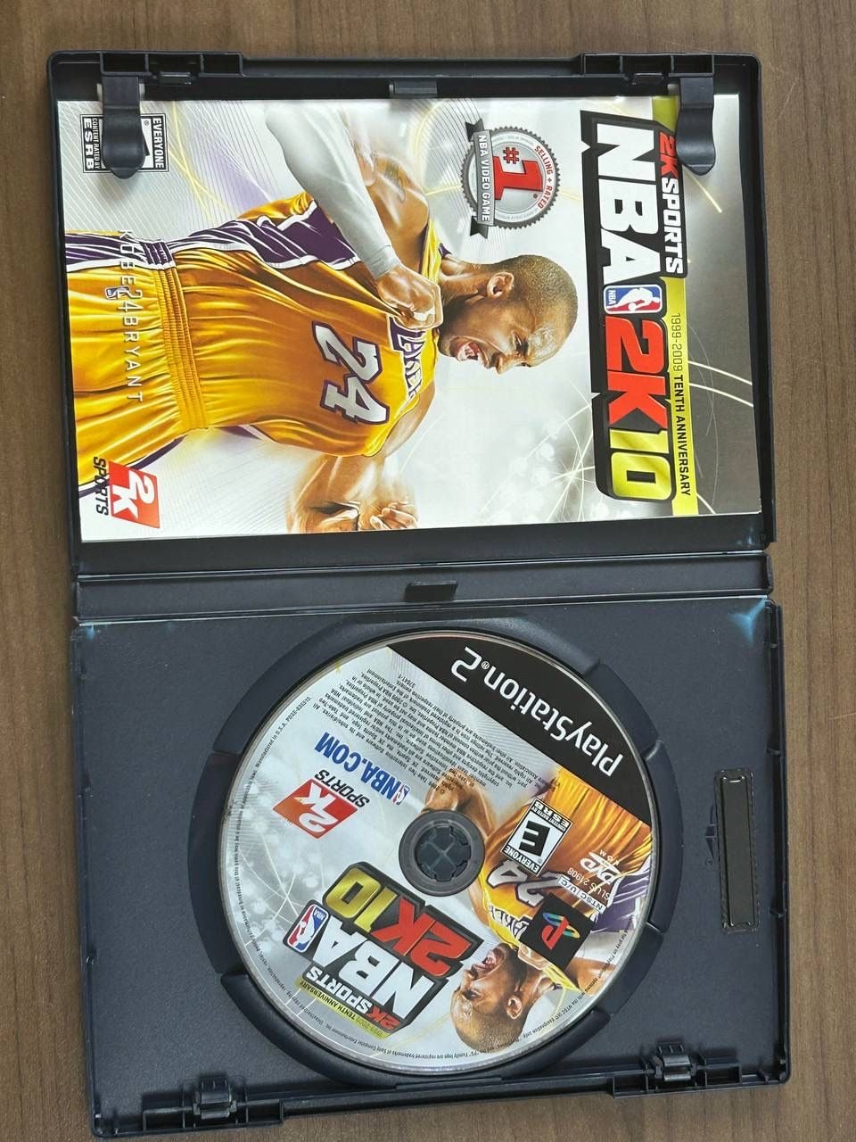NBA 2K10 PS2 PlayStation 2 2009 CIB Complete w/ Manual Kobe Bryant 2