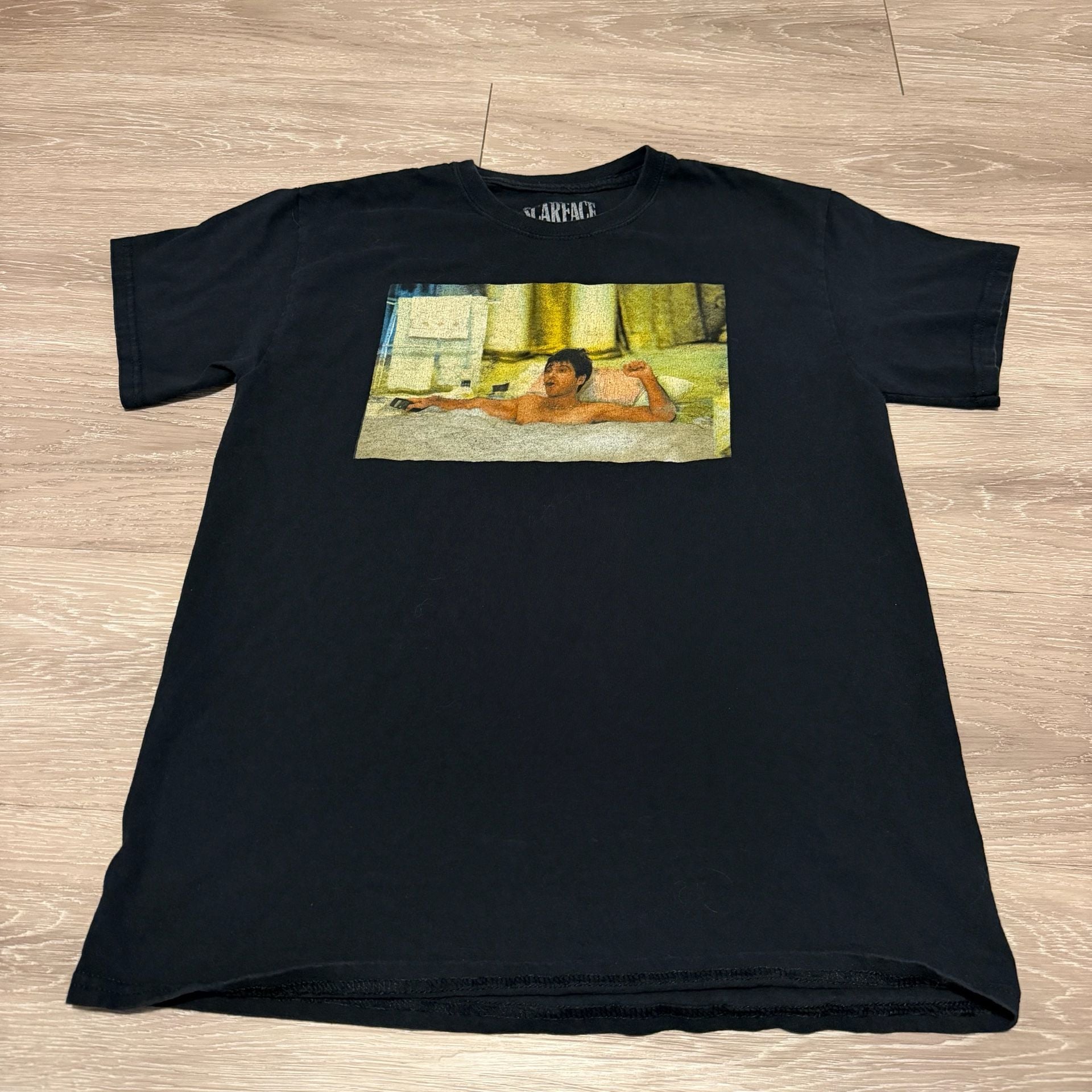 Scarface Movie Graphic T-Shirt Black 2