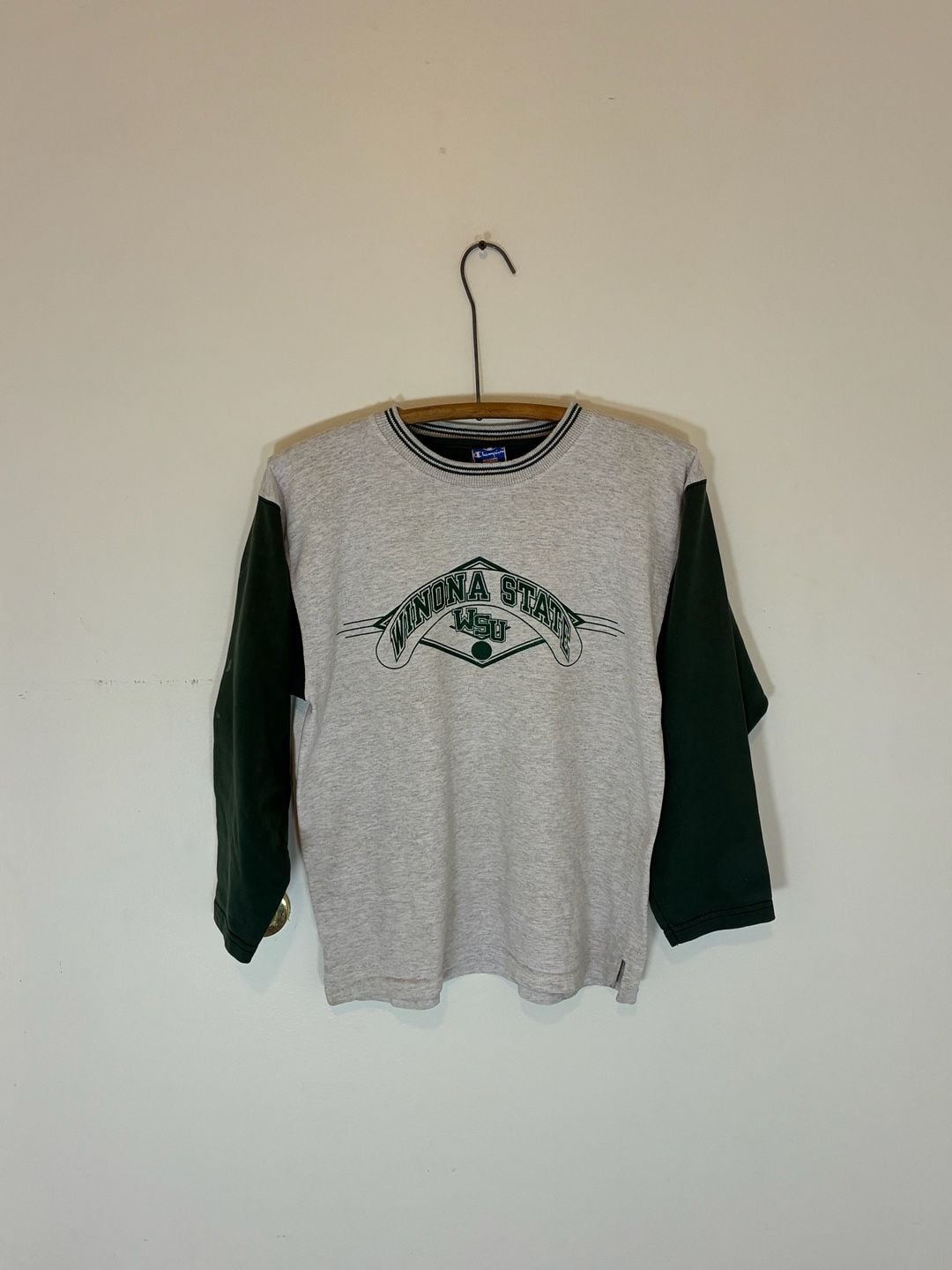 1970s Champion Winona State Long Sleeve Shirt Size Medium 2