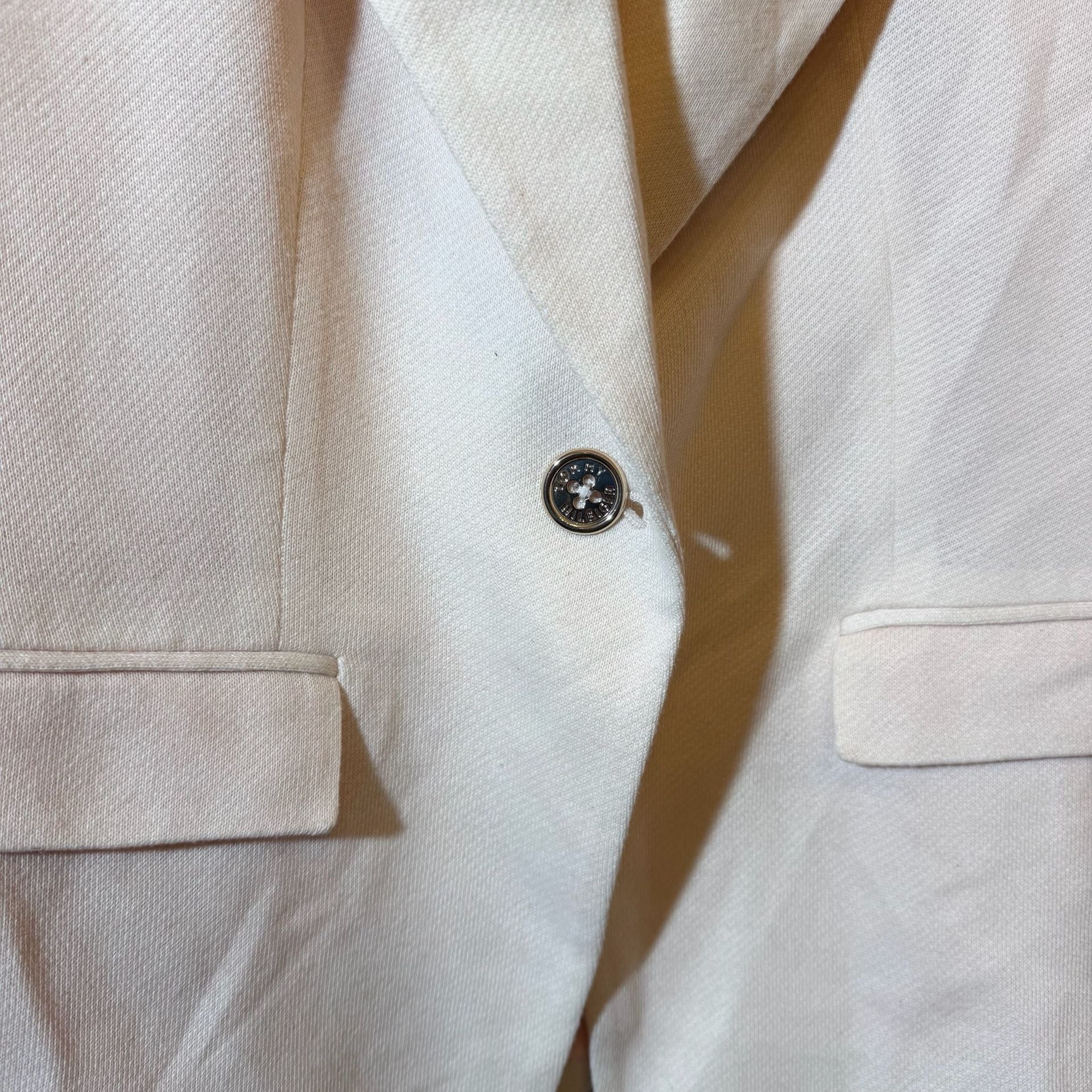 Tommy Hilfiger Blazer Size 16 Light Pink Cotton Blend Jacket 4