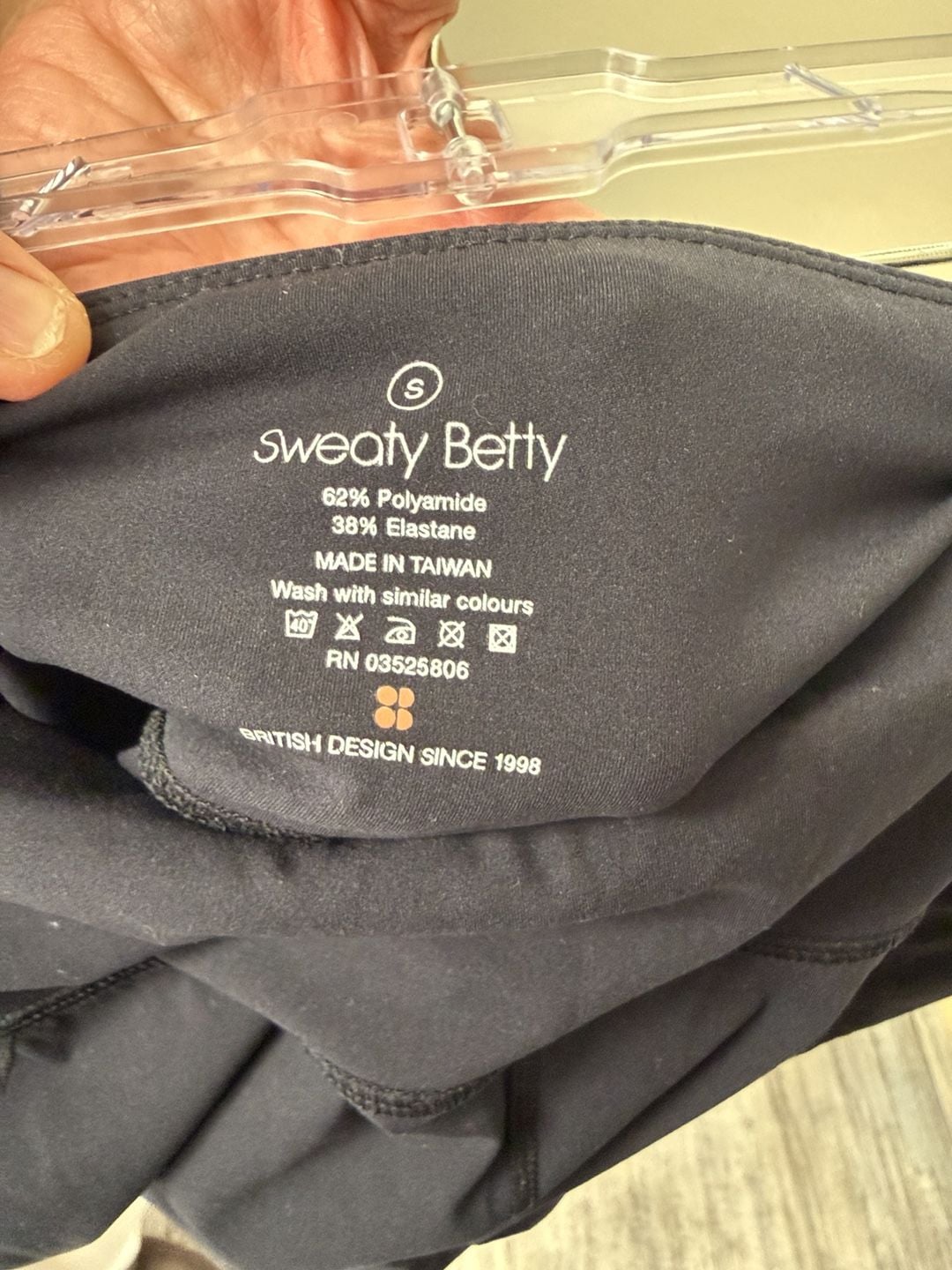 Sweaty Betty Athletic Leggings Size S Black 4