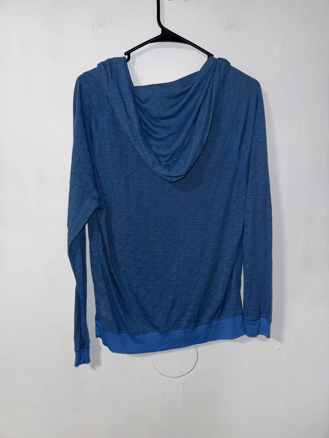 Hurley Striped Hoodie Size M Blue 3