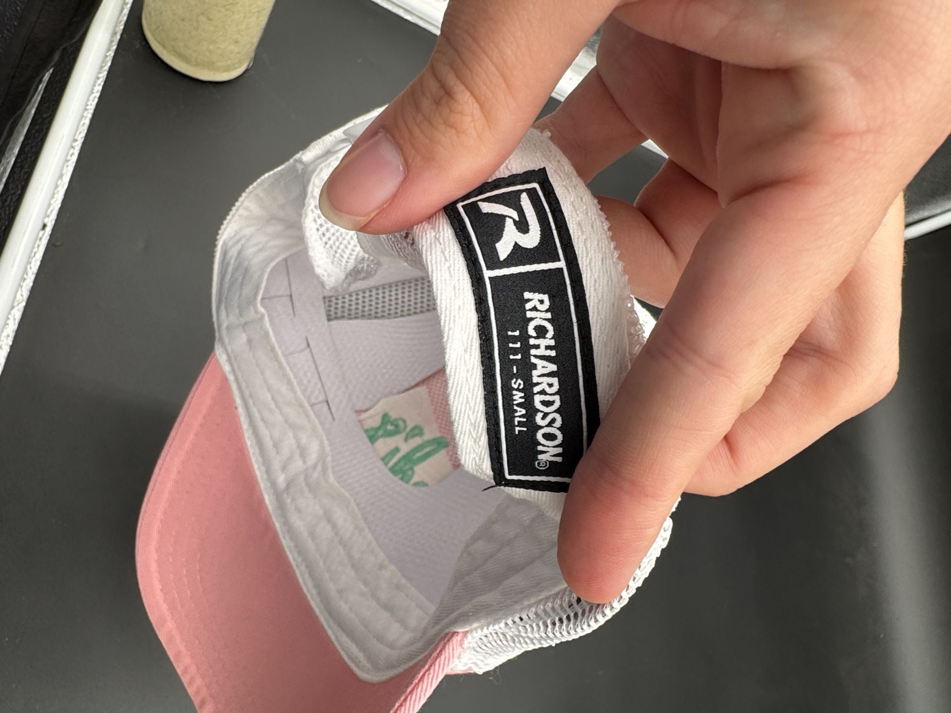 Richardson 111 Trucker Hat Small Pink On My Husband's Last Nerve 4