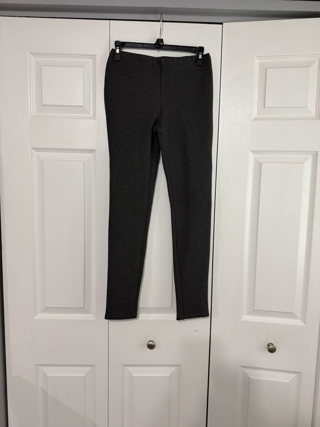 Lilly Pulitzer Pants Size XS Gray Pull-On Ankle Slit 2
