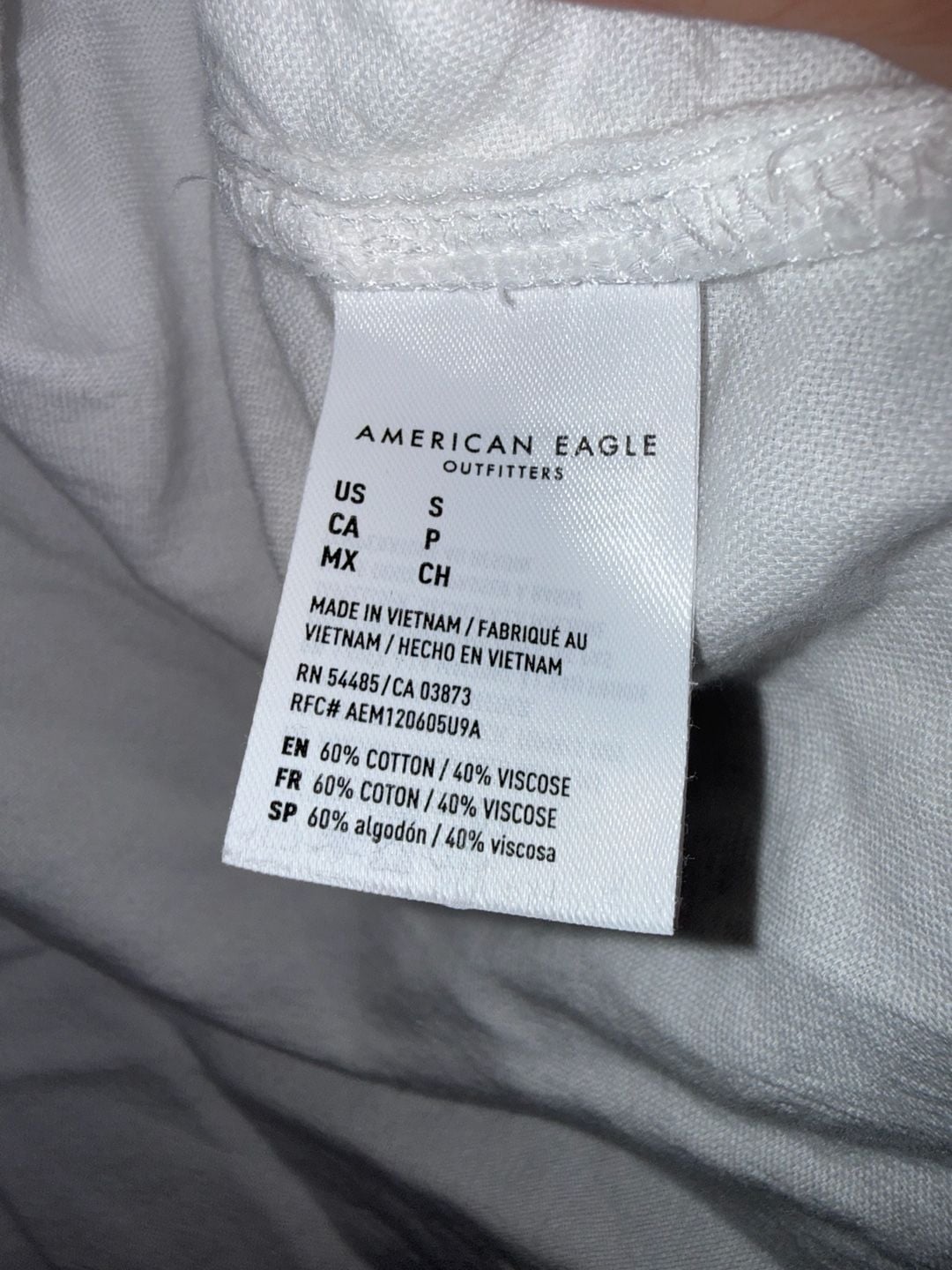 American Eagle Long Sleeve Button Down Shirt Size S 5