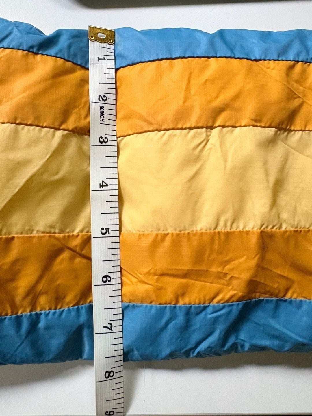 Cotopaxi Fuego Down Scarf Unisex Wheat Stripes New With Tags 7