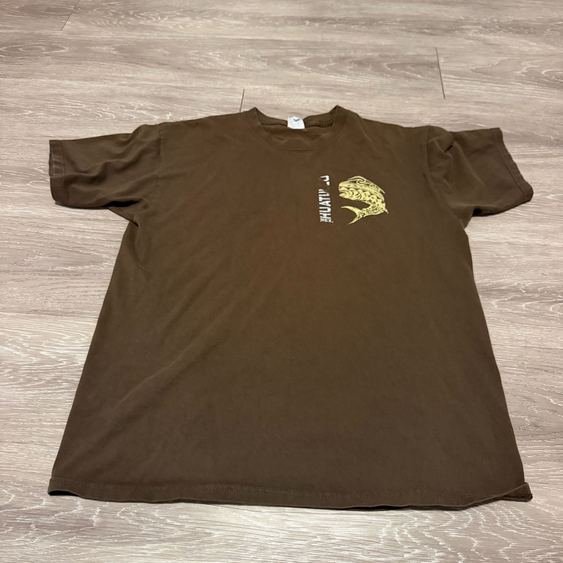 Gildan Huatulco T-Shirt Brown 2