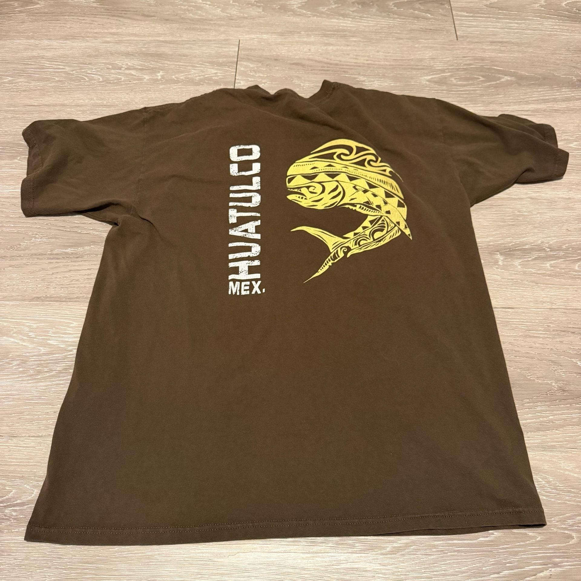Gildan Huatulco T-Shirt Brown 3
