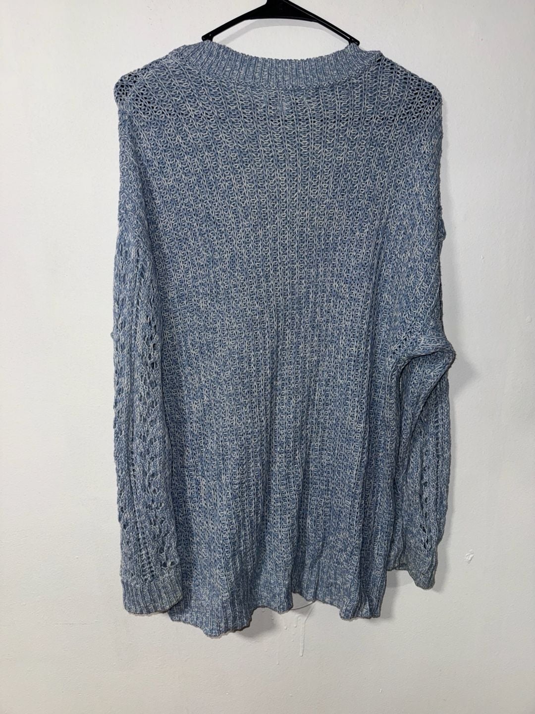 American Eagle Sweater Size XS Blue Knit Crewneck 3