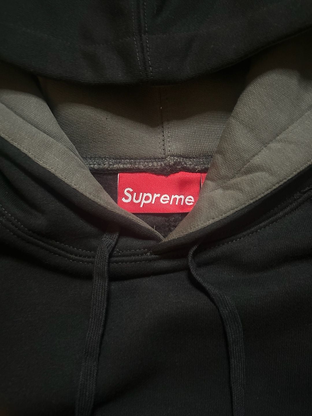 Supreme Hooded Sweatshirt and Sweatpant Set Black size small 4