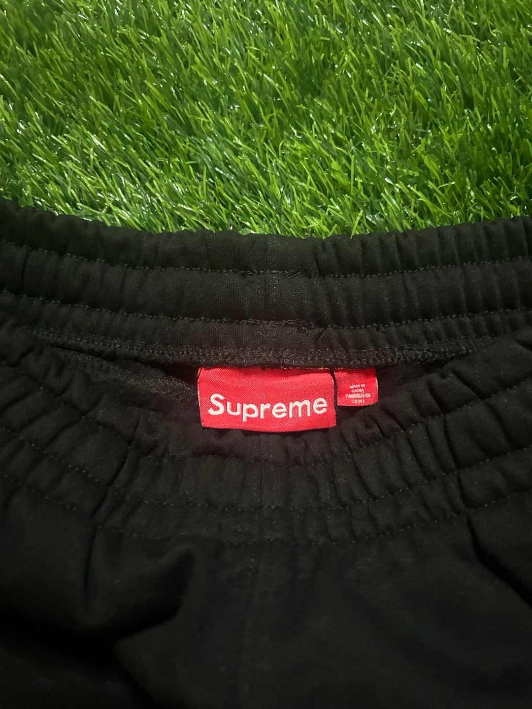Supreme Hooded Sweatshirt and Sweatpant Set Black size small 5