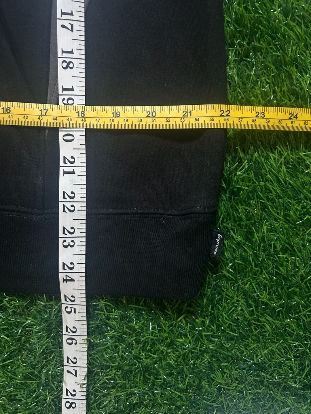 Supreme Hooded Sweatshirt and Sweatpant Set Black size small 7